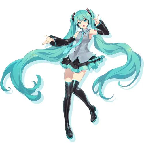 初音官方的8个形象图片