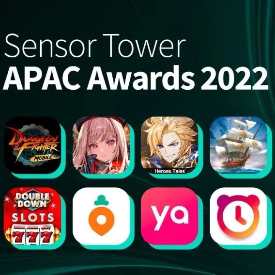 Sensor Tower APAC Awards 2022 Winners